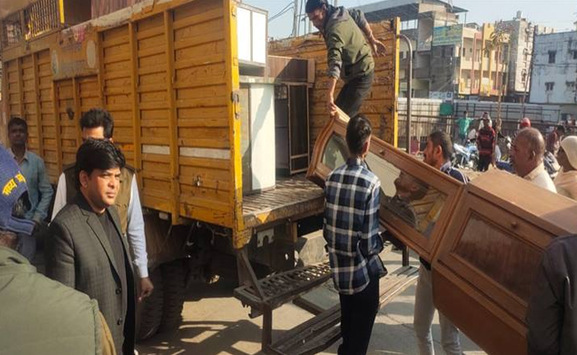 इंदौर में आज जगह-जगह चली यातायात सुधार की मुहिम